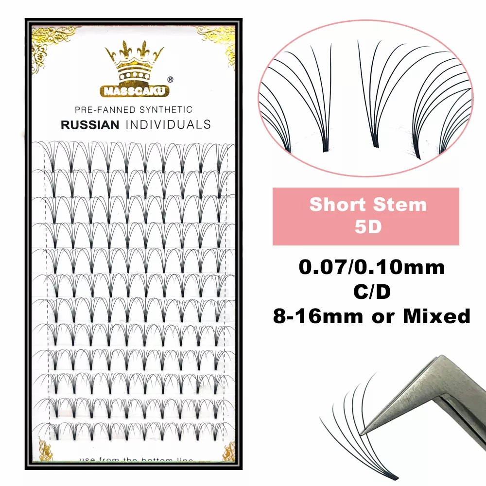 Lash Fan Volume - MASSCAKU Premade Russo Volume Stelo Corto