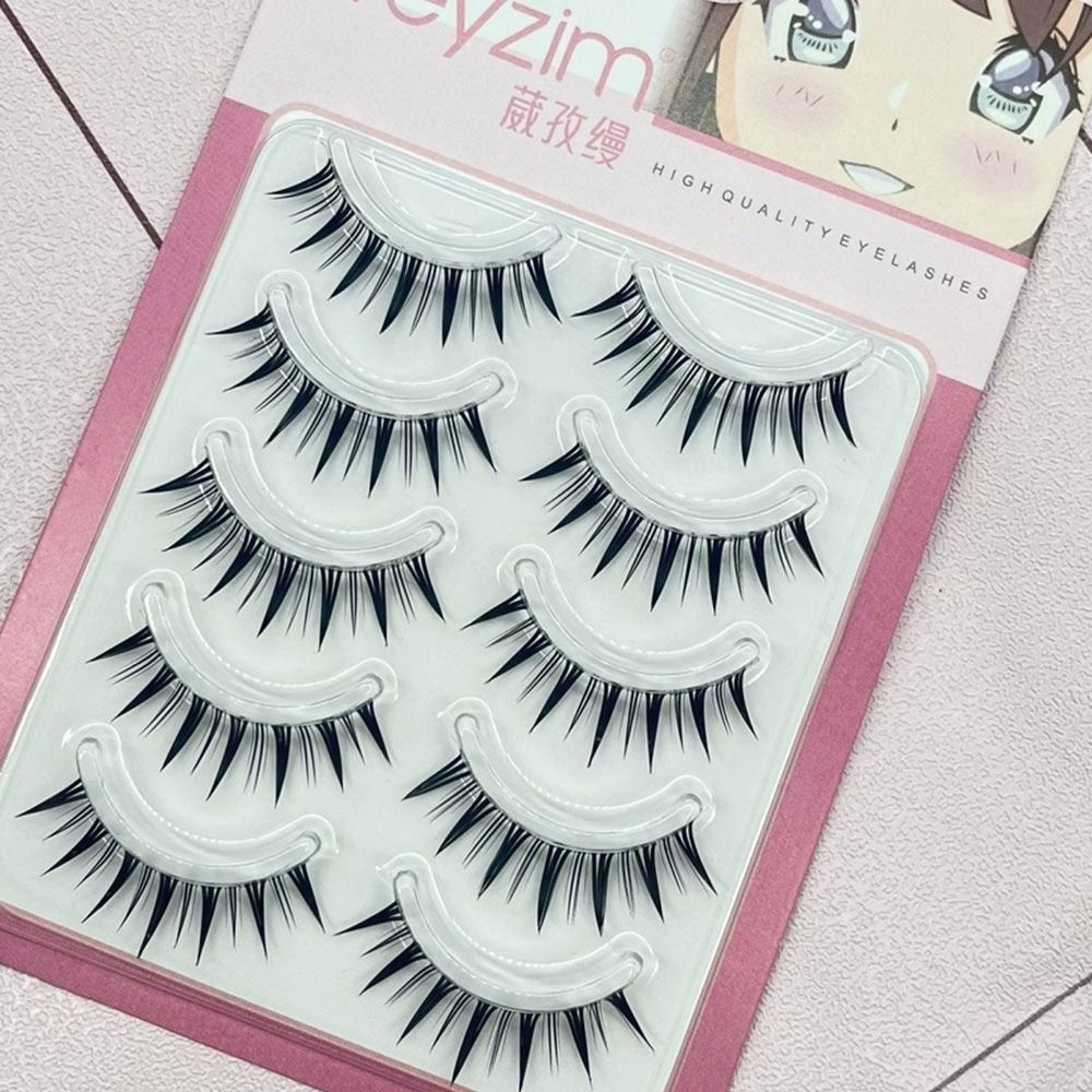 Eyelash Extension Japanese - Confezione da 5 Paia di Ciglia