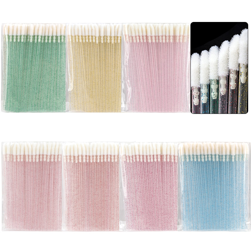 Eyelash Extension Eyeliner - 50 pz monouso manico in cristallo