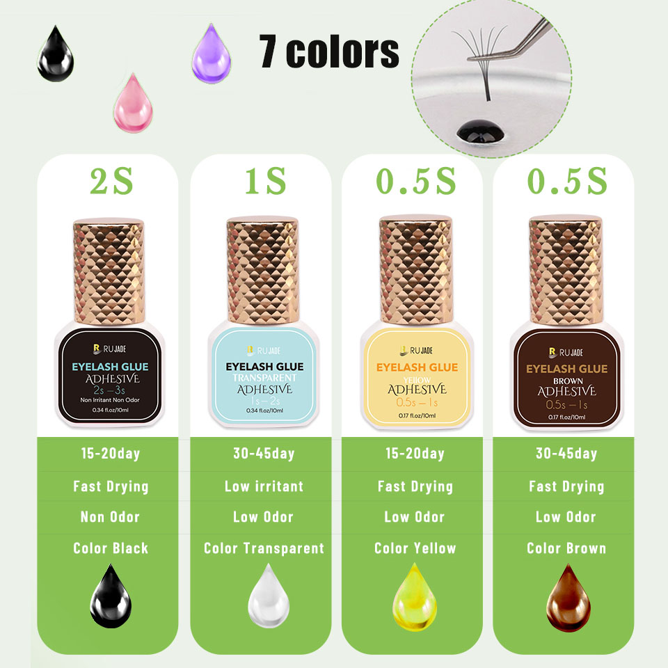 Eyelash Extension Eye Irritation - Professionale 5/10ml 0.3S Colla per ciglia