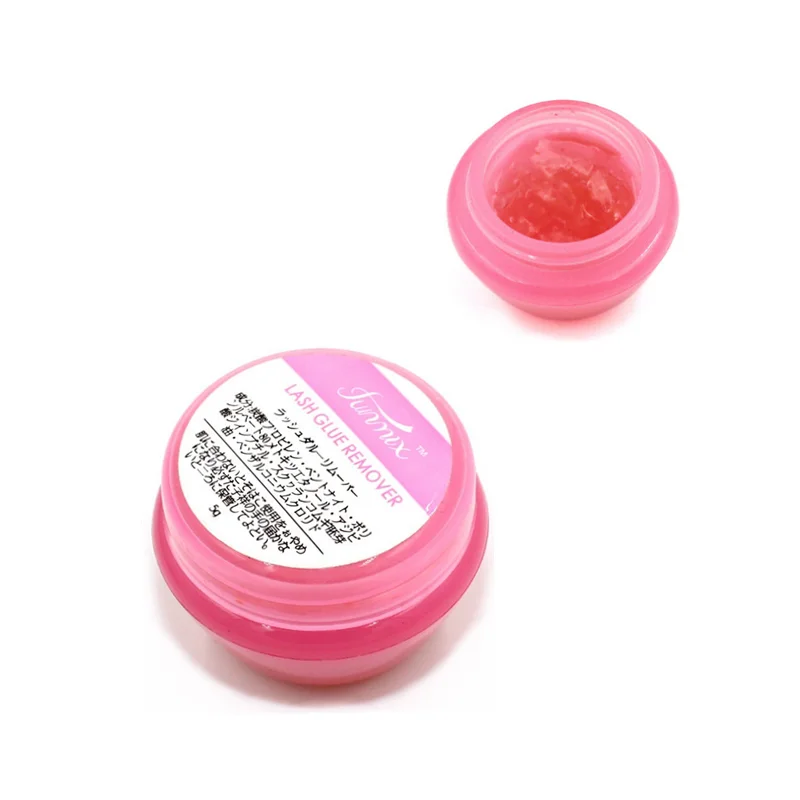 Eyelash Extension Gel Remover - Funmix 1pc 5g Rosa Ciglia Colla