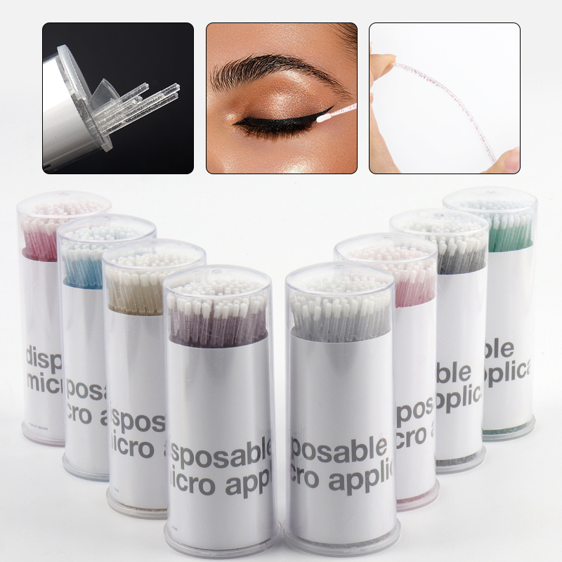 Micro Brush Applicator - 100 pz. Bastoncini Monouso con Manico
