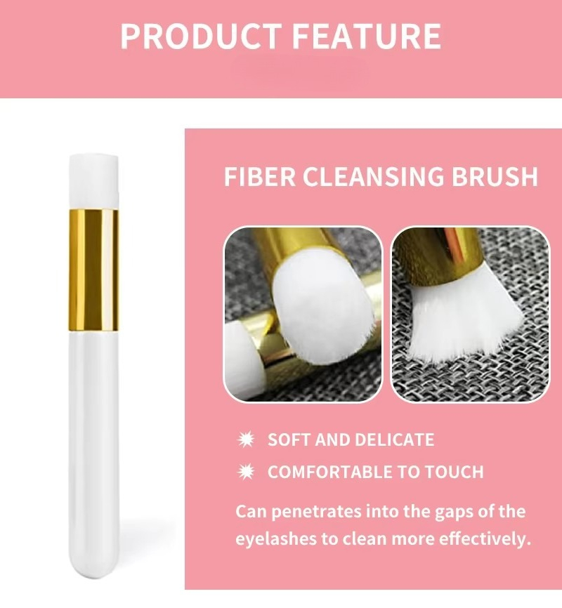 Eyelash Extension Eyeliner - Spazzola per la Pulizia delle Ciglia