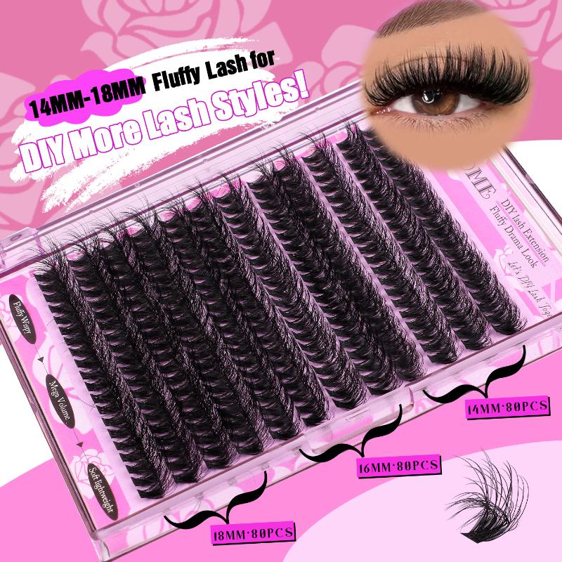 Eyelash Extension Volume Lashes - Extension ciglia a ciuffetti Volume D