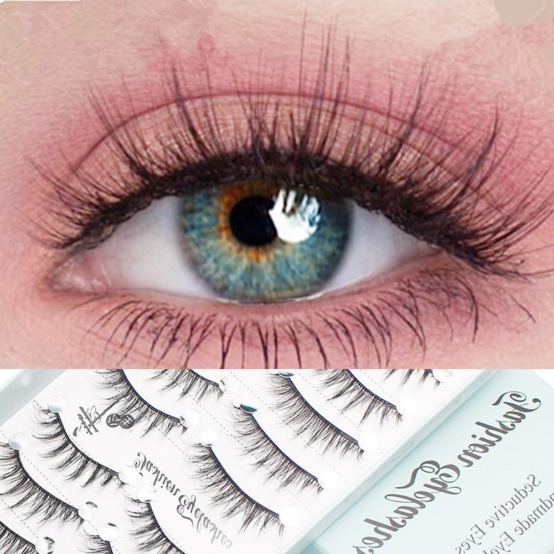 Eyelash Extension Cat Eye Wispy - 10 Paia di Ciglia Finte Naturali