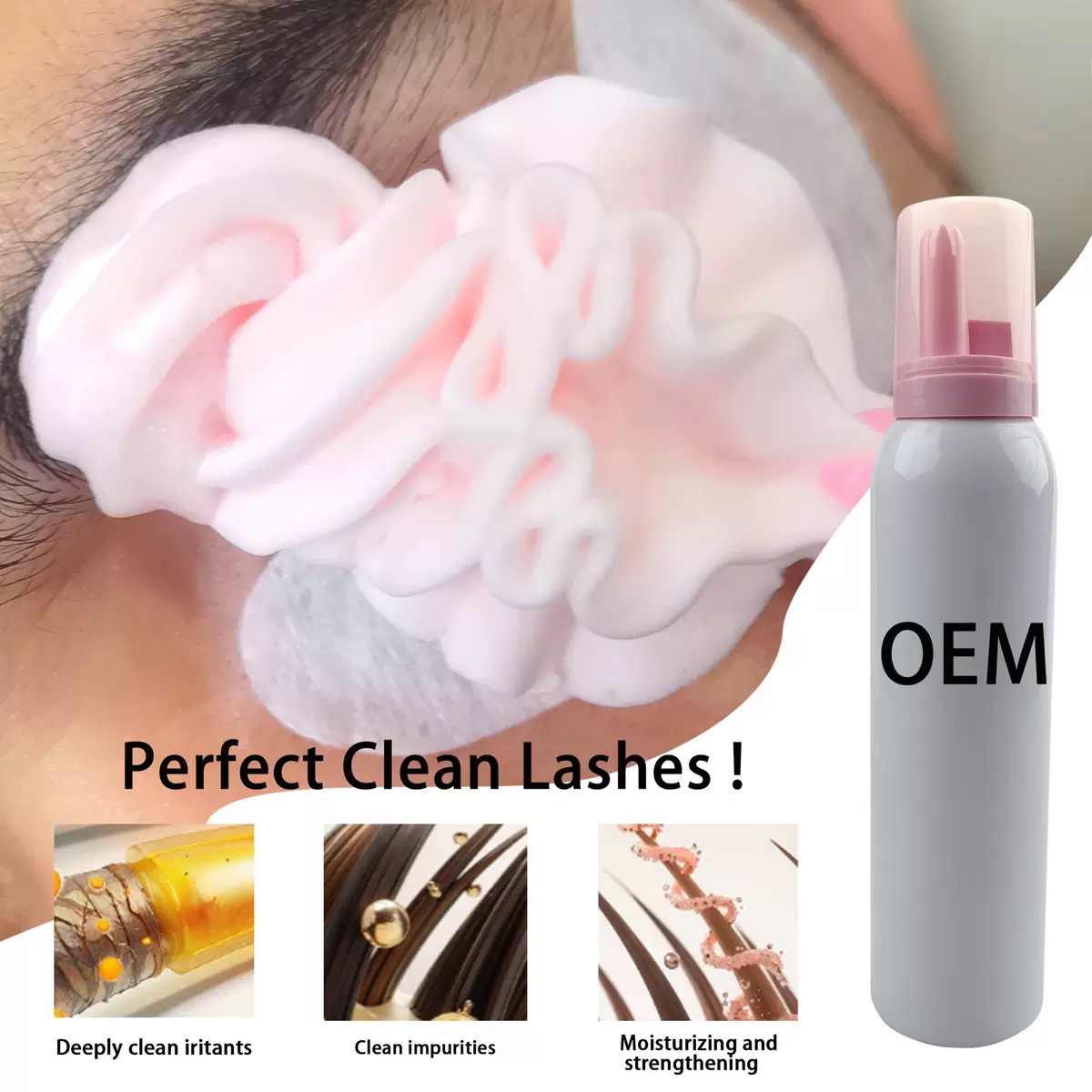 Shampoo per ciglia montate per - Eyelash Extension Gel Remover recensione e prezzo