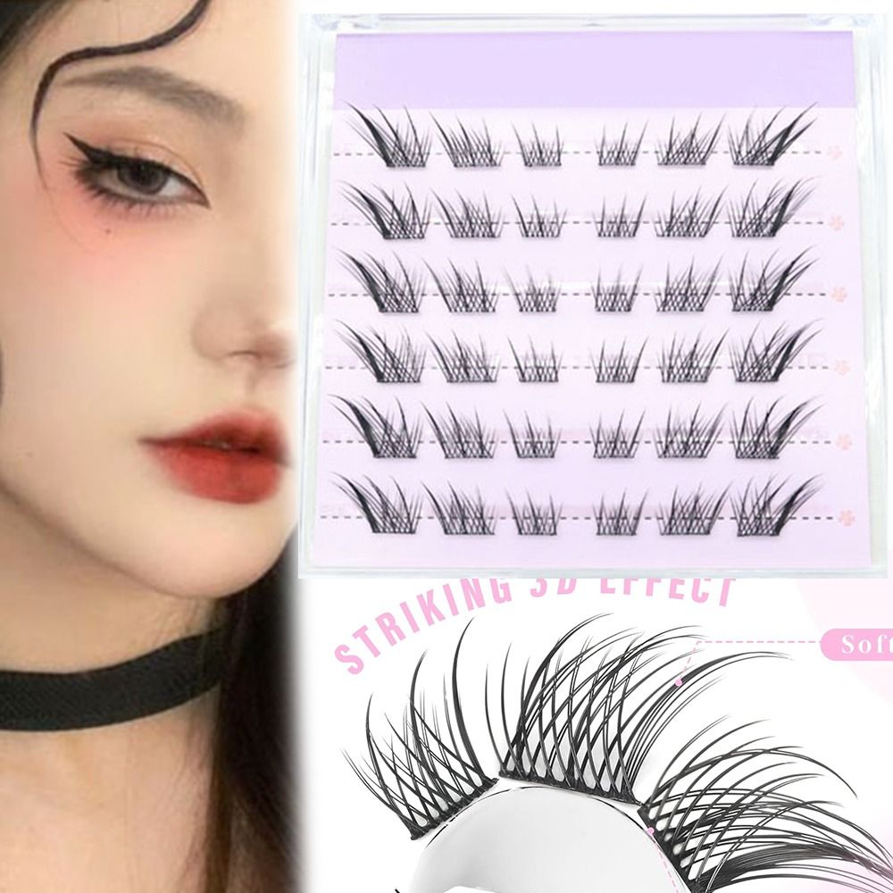 Nuovo 3D Cat Eye Ciglia autoad - Eyelash Extension Cat Eye Wispy recensione e prezzo