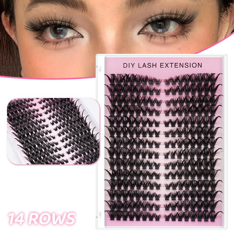 20 pz. Ciglia Finte Fai-da-te  - Eyelash Extension Volume Lashes recensione e prezzo