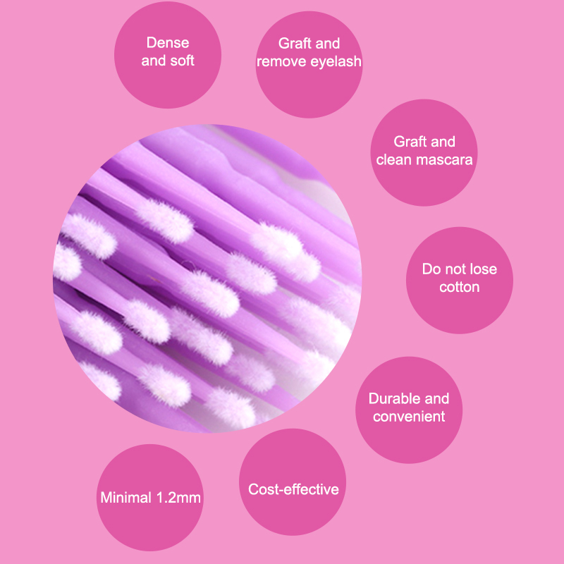 50/100PCS Micro Spazzole Usa E - Micro Brush Applicator recensione e prezzo