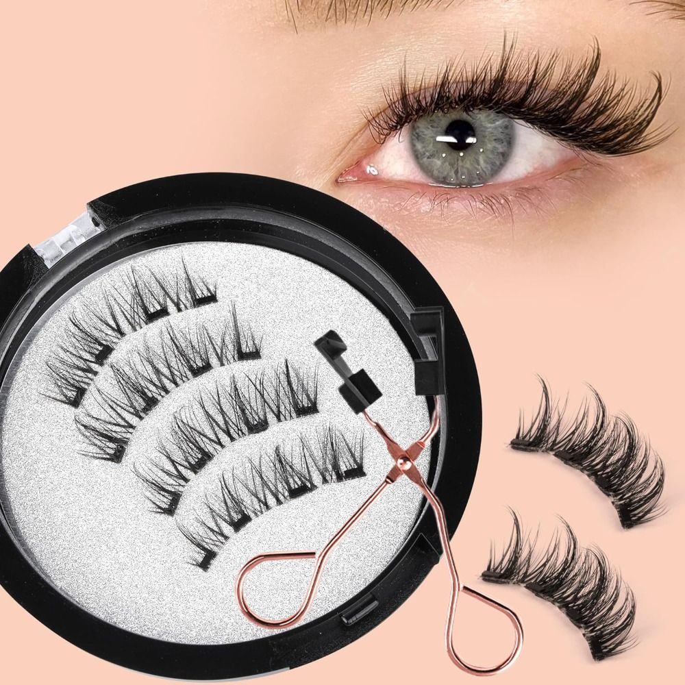Ciglia magnetiche senza colla, - Eyelash Extension Eyeliner recensione e prezzo