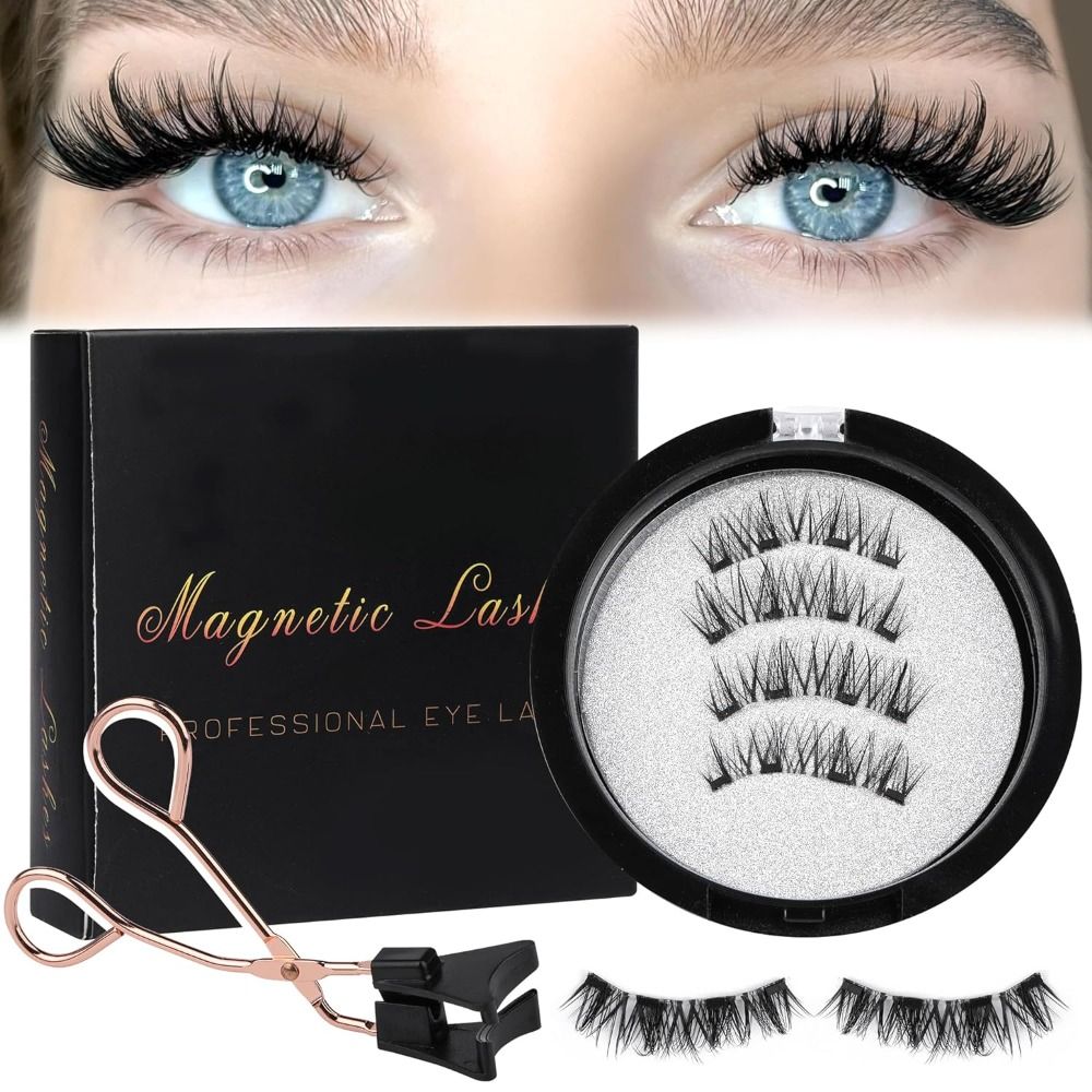 Ciglia magnetiche senza colla, - Eyelash Extension Eyeliner recensione e prezzo