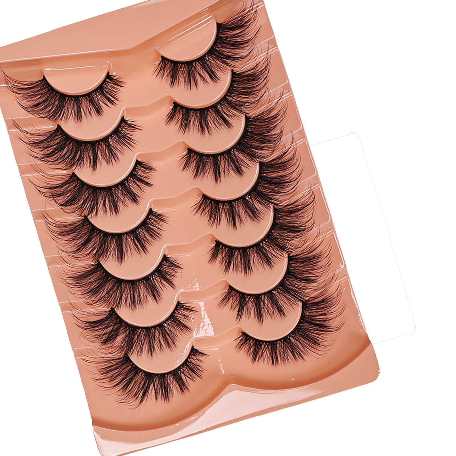 7 Paia di Ciglia Finte Cat Eye - Eyelash Extension Cat Eye Wispy recensione e prezzo