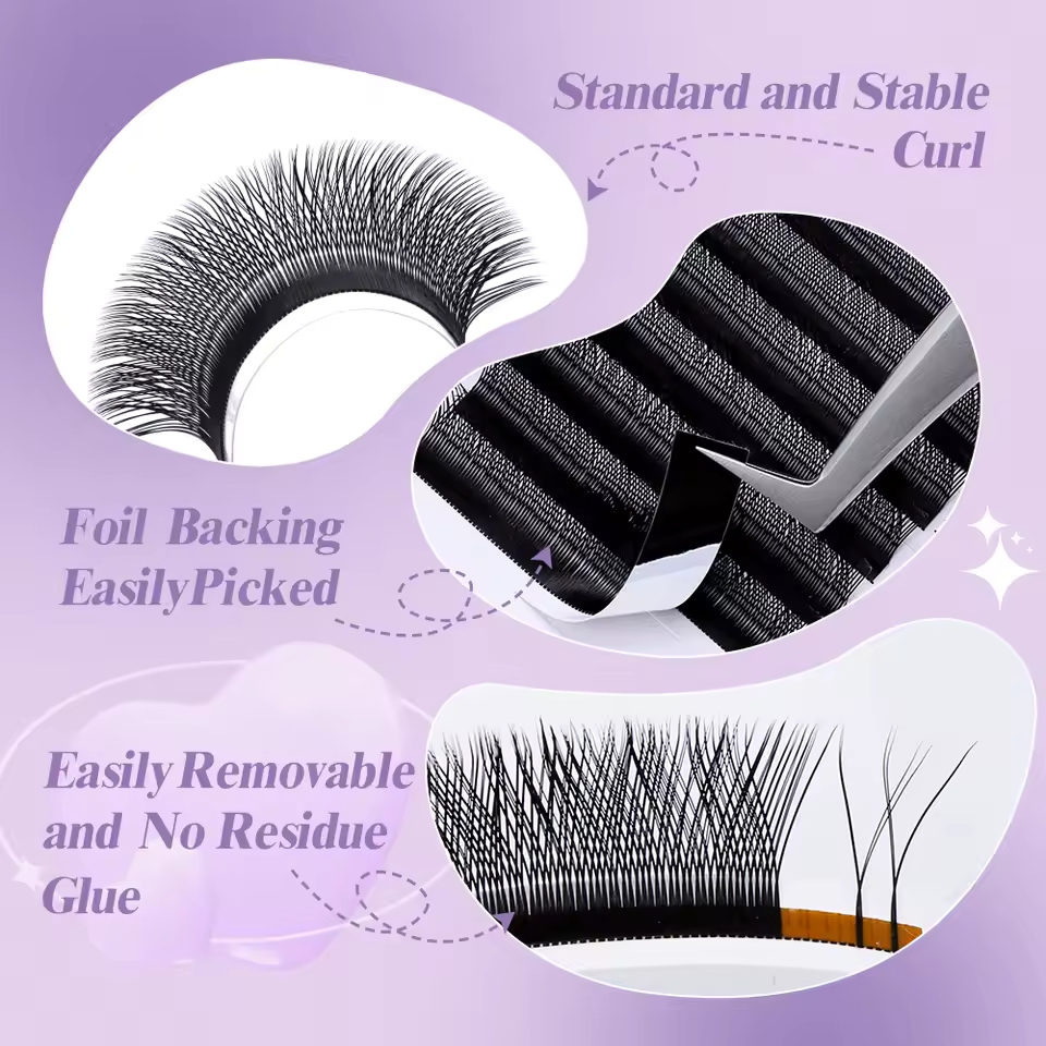 WENDY 2D YY Forma C/D Curl Eya - Lash Fan Volume recensione e prezzo