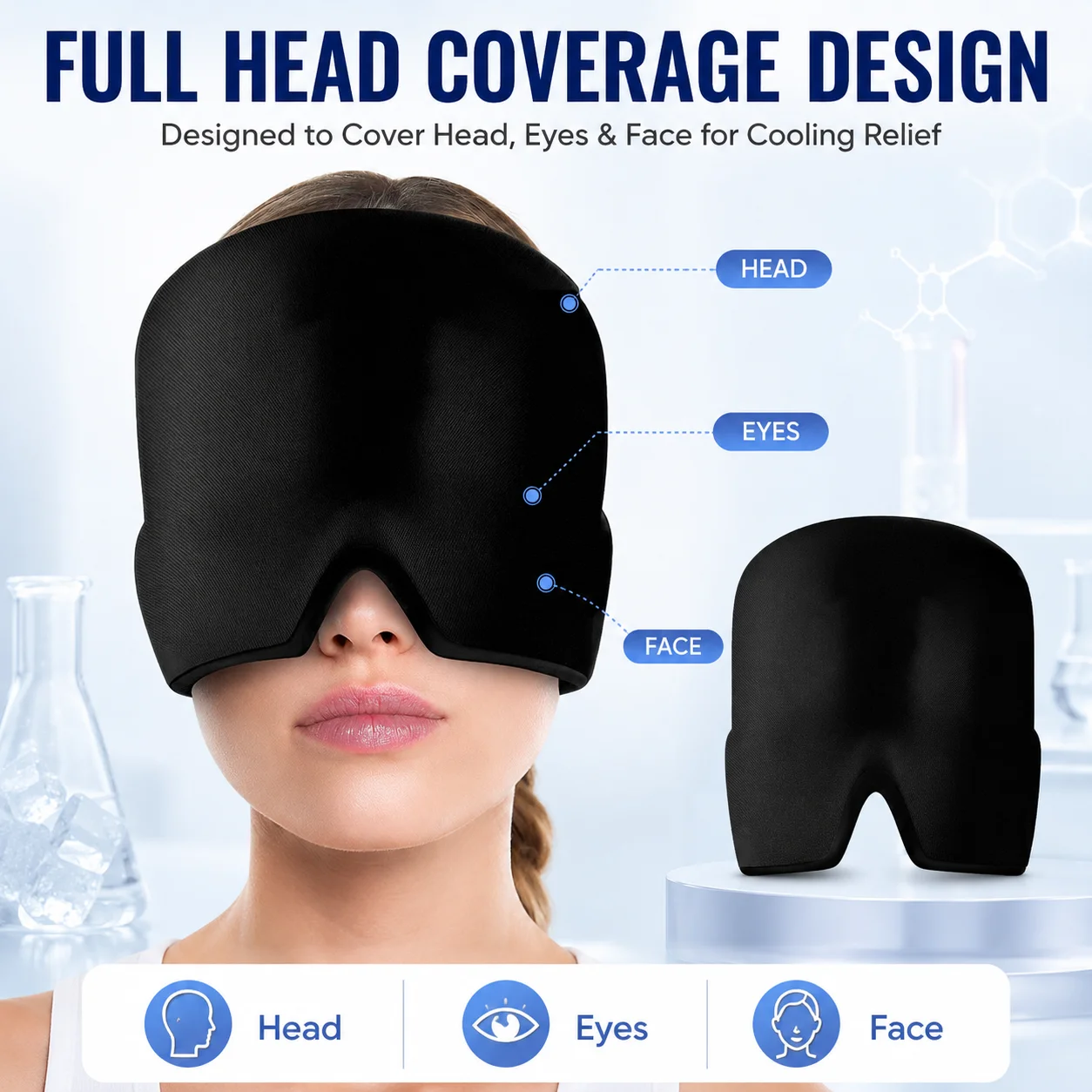 Maschera per la testa con gel  - Under Eye Gel recensione e prezzo