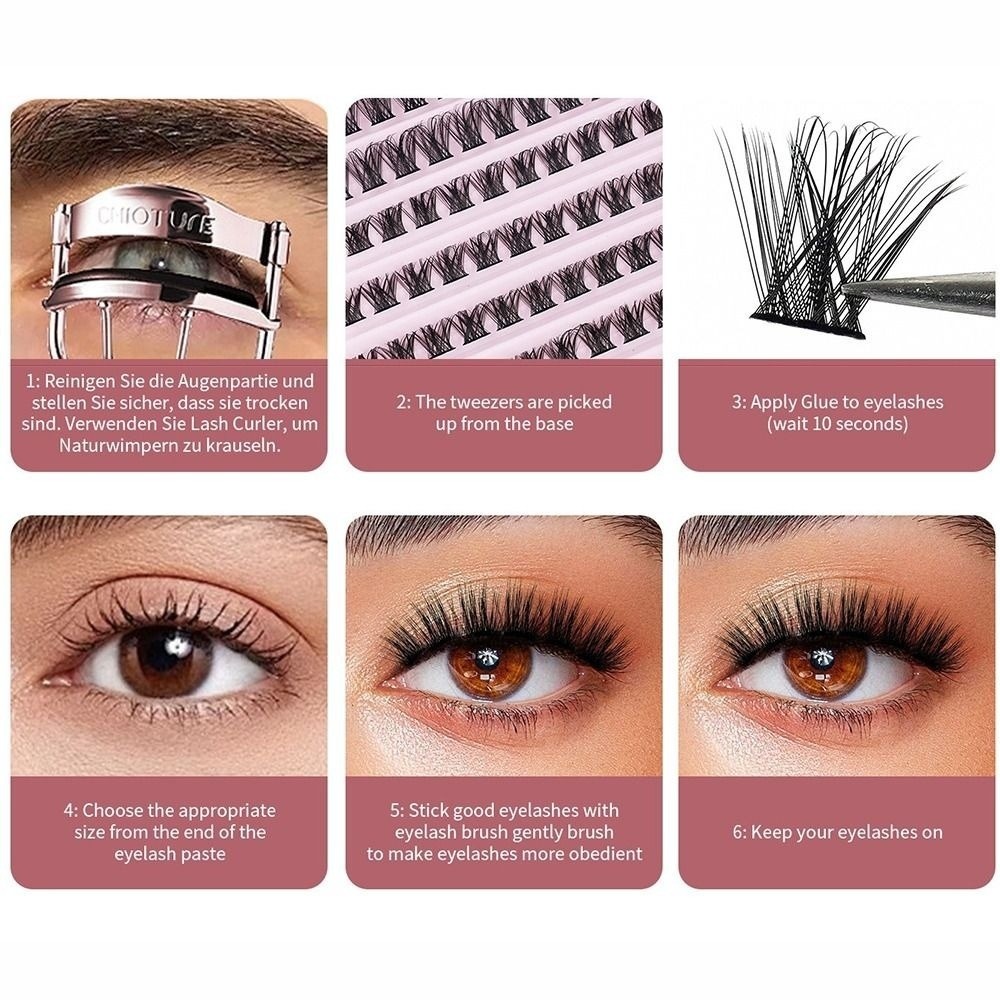 Ciglia Finte di Alta Qualità c - Eyelash Extension Kits recensione e prezzo