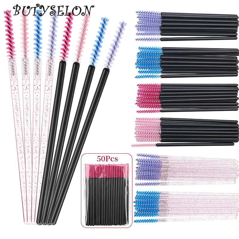 50 pz pennello per ciglia usa  - Micro Brush Applicator recensione e prezzo