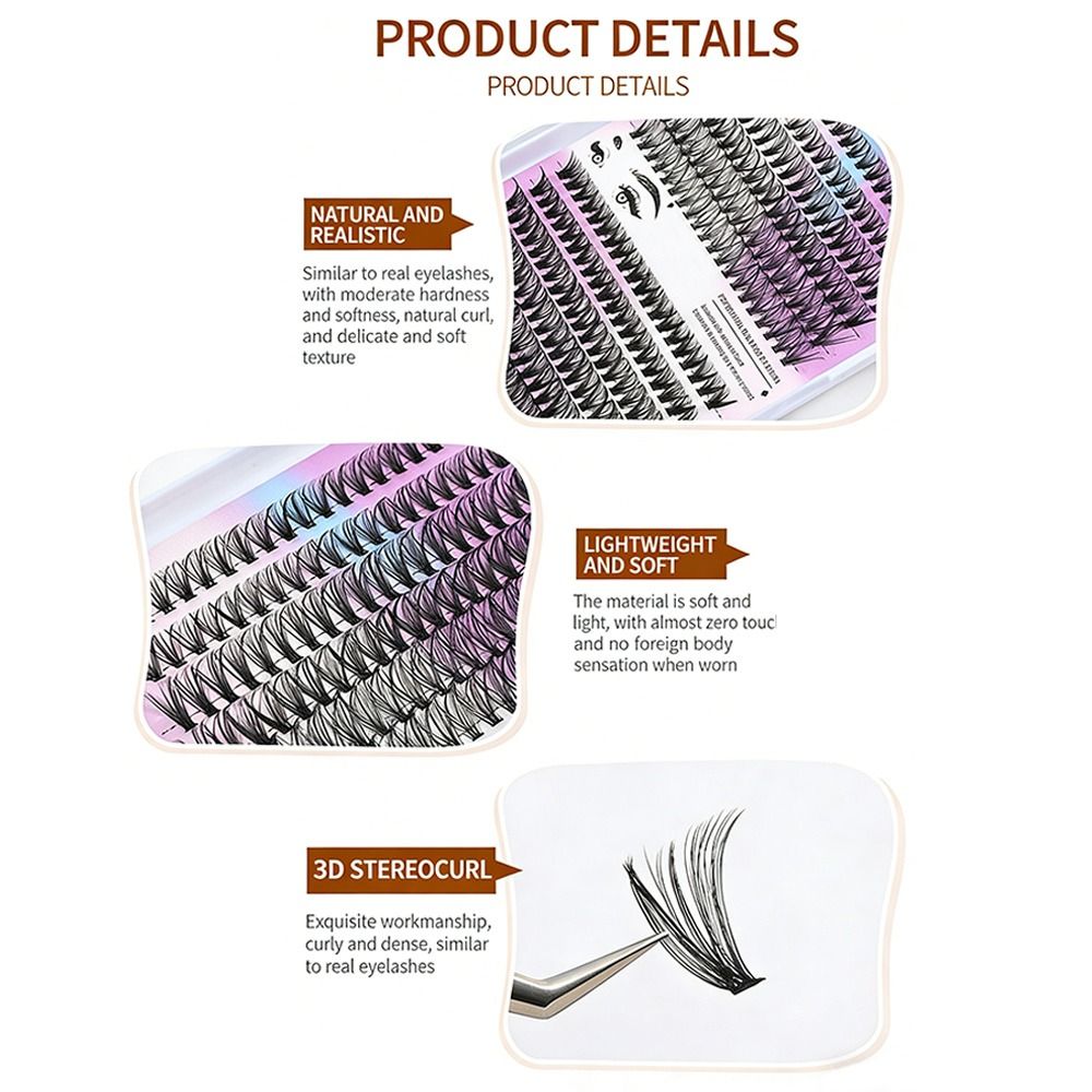 Kit Extension Ciglia Finte Eff - Eyelash Extension Kits recensione e prezzo