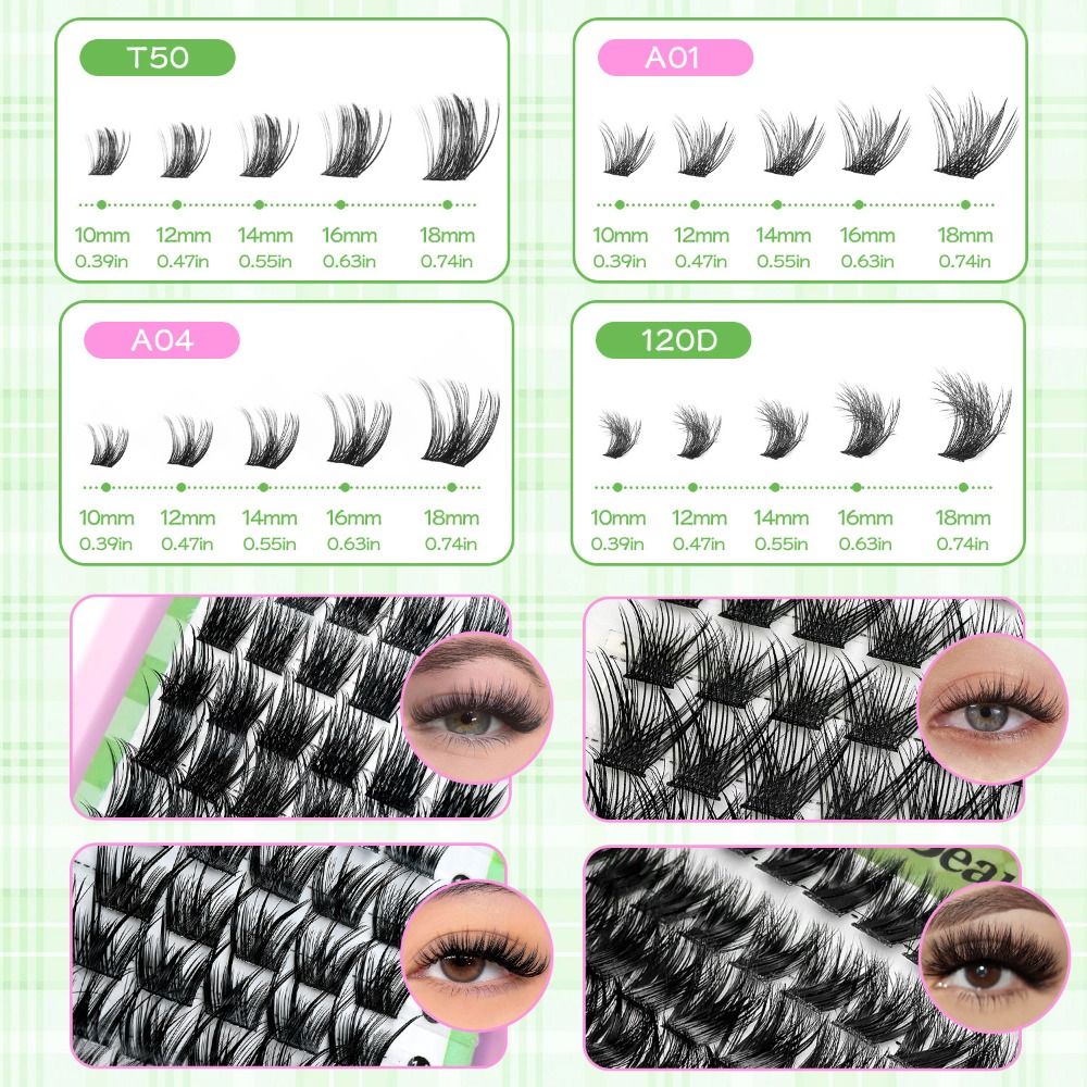 Ciglia Finte dall'Aspetto Natu - Eyelash Extension Kits recensione e prezzo