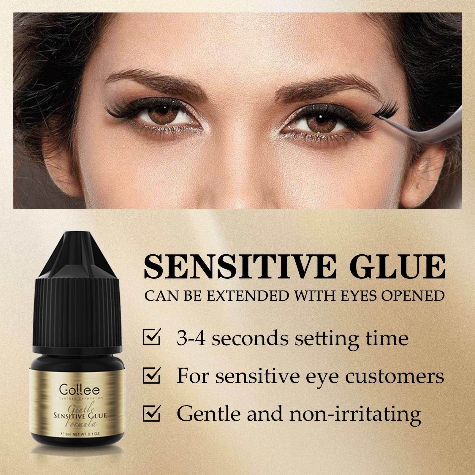 Gollee Adesivo per ciglia Clus - Eyelash Extension Eye Irritation recensione e prezzo