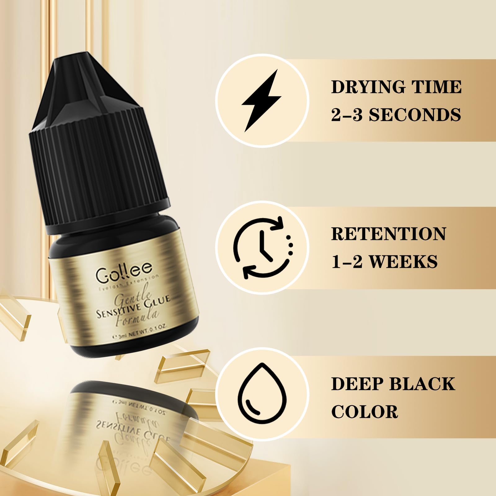 Gollee Adesivo per ciglia Clus - Eyelash Extension Eye Irritation recensione e prezzo