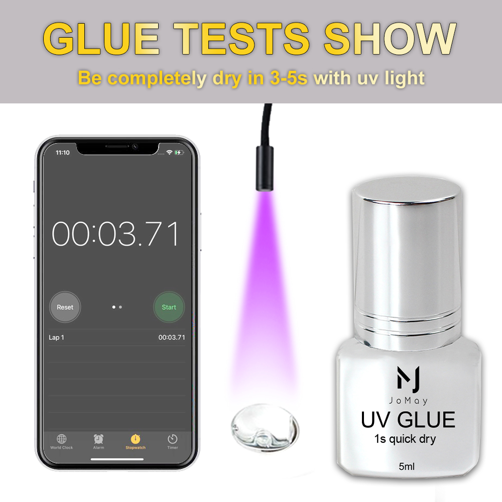 JOMAY Colla UV Forte Lunga Dur - Eyelash Extension Eye Irritation recensione e prezzo