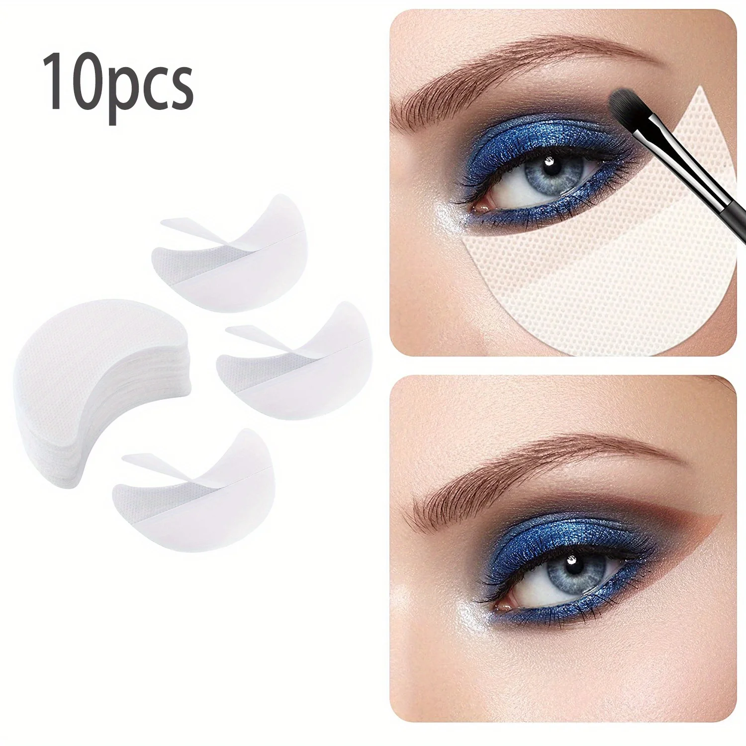10/20Pc Eyeshadow Shields Gel  - Eyelash Extension Eyeliner recensione e prezzo