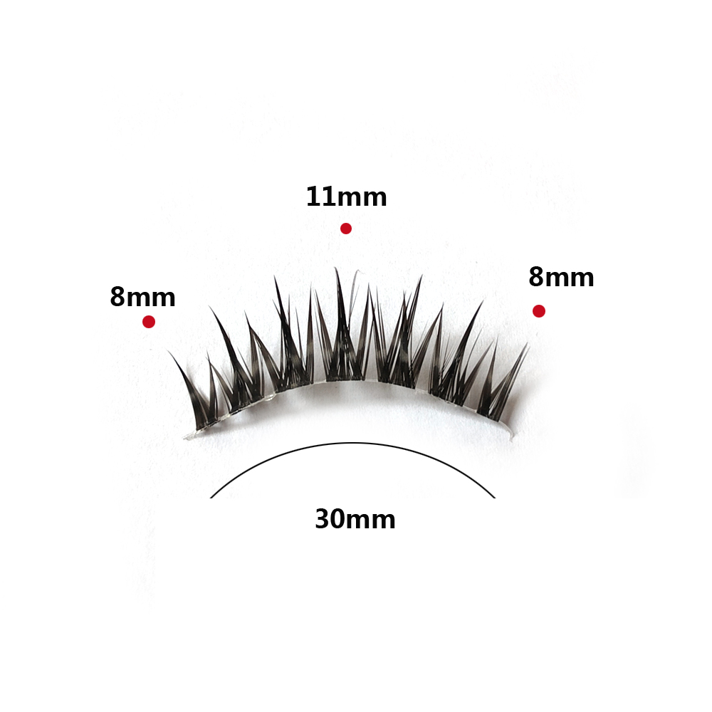 5 paia di ciglia finte natural - Eyelash Extension Cat Eye Wispy recensione e prezzo