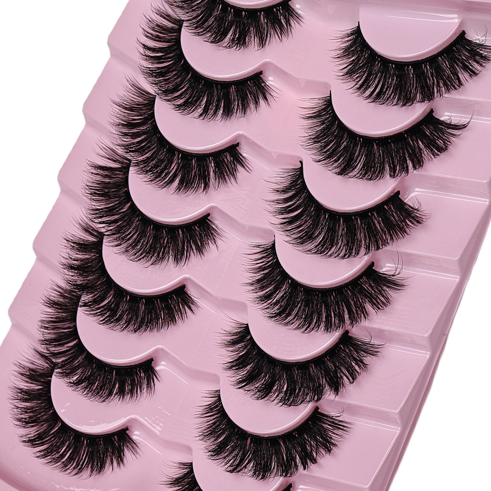 7 paia di ciglia Cat Eye Volum - Eyelash Extension Cat Eye Wispy recensione e prezzo